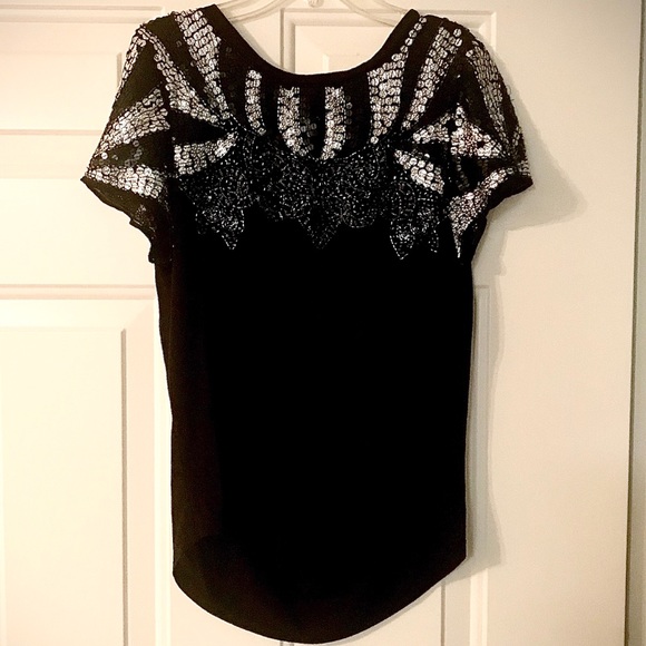 Free People Tops - Free People Beaded Backless Top- Size S